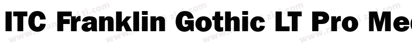 ITC Franklin Gothic LT Pro Medium字体转换